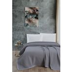 Mulberry%100 Pamuk Petekli Klimalı Pike Tek Kişilik 170x240 Gri