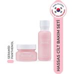Muldream Hassas Ciltler Için Yatıştırıcı, Nemlendirici, S.o.s Bakım Seti - Bariyer Onarıcı Krem & Serum Tonik
