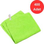 Mulpex 400'lü 40x40 cm Yeşil Mikrofiber Genel Temizlik Bezi
