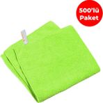 Mulpex 500'lü 40x40 cm Yeşil Mikrofiber Genel Temizlik Bezi