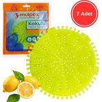 Mulpex 7 Adet 15x15 cm Limon Kokulu Pisuvar Süzgeci