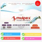Mulpex Hijyenik Klozet Kapak Örtüsü 4 Pkt. : (%100 Selüloz)