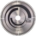 Multi Material 210*30 Mm 80 Diş Elmas Daire Testere Bıçağı 2608640445