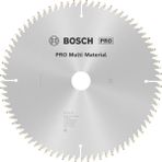 Multi Material 254X30 mm 80 Diş Elmas Daire Testere Bıçağı 2608640450 - Altın
