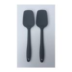 Multiamo Isıya Dayanıklı Silikon Gri Spatula 2 Adet