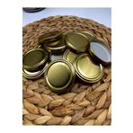 Multiamo Metal Gold Konserve Kavanoz Kapağı 63 Mm 20 Adet