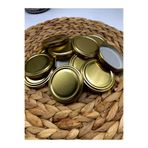 Multiamo Metal Gold Konserve Kavanoz Kapağı 63 Mm - 50 Adet