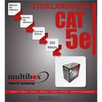 Multibox Cat 5 Ethernet Kablo 305 Metre