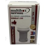 Multibox Mb Tekli ( Single) Lnb Gold, 4K Full Hd Tekli Lnb Çıkışlı Tüm Tv Ve Çanak Anten İle Uyumlu