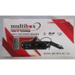 Multibox Mp3 Decoder Board Mb-Mp3-Blt20 Usb Sd Bt Bluetooth Destekli Oto Müzik Kontrol Paneli