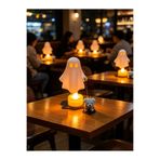 Multicraft 3DMULTICRAFT Premium Modern Dekoratif Aydınlatma ve Organizer - Kafe & Restoran Konsept Tasarım (Pilli Mum Hediyeli)