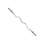 MultiFlexPro 120 Cm Içi Dolu Krom Halter Barı Z Bar Dambil Bar Ağırlık Barı Dambıl Bar