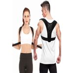 MultiFlexPro Dik Durmak Için Sırt Kemeri Aparatı Dik Duruş Korsesi Siyah Unisex Kemerli Ayarlanabilir