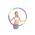 MultiFlexPro Masajlı Hulahop Çember Hulahop 8 Parça 95 Cm Hulahop Masajlı Hula Hop