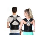MultiFlexPro Medikal Dik Duruş Sırt-bel Korsesi Kadın-erkek Kamburluk Önleyici Ayarlanabilir Dik Duruş Korsesi