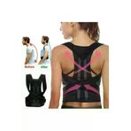 MultiFlexPro MFB12 Balenli Medikal Dik Duruş Sırt-Bel Korsesi Kadın-Erkek Kamburluk Önleyici Dik Duruş Sporcu Korsesi
