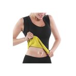 MultiFlexPro Neotex Termal Atlet Kadın Siyah Termal Terletici Atlet Neopren Terleme Fitness Spor Atleti