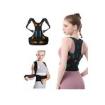 MultiFlexPro Ortopedik Vücut Sırt Omuz Bel Destekleyici Kambur Önleyici Manyetik Dik Duruş Korsesi