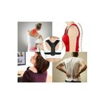 MultiFlexPro Spor Kamburluk Önleyici Dik Duruş Korsesi Siyah Unisex Spor Kemerli