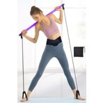 MultiFlexPro Studio Pilates Barı Çubuğu Terleme Bel Kemeri Fitness Seti
