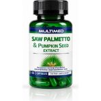 Multimed Saw Palmetto & Pumpkin Seed Extract Cüce Palmiye Bal Kabağı Pygeum Isırgan Çinko 60 Kapsül