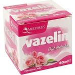 Multiplus Doğal Katı Renkli Gül Kokulu 80 ml Pembe Vazelin