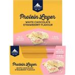 Multipower Layer Protein Bar 18*50 gr - White Chocolate Strawberry - Aromasız
