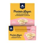 Multipower Layer Protein Bar 18*50 Gr - White Chocolate Strawberry