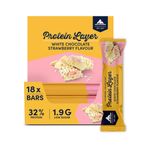 Multipower Protein Layer Bar 18 Adet Beyaz Çikolata & Çilek Aromalı Protein Bar
