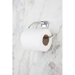 MultiStore Mini Serisi Krom Açık Tuvalet Kağıtlığı Wc Kağıtlık Tutucu Gri