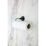 Multistore Siyah Paslanmaz Kağıt Rulo Havluluk, Peçetelik Banyo Askısı
