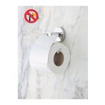 MultiStore Yapışkanlı Krom Kapaklı Tuvalet Kağıtlığı Delmeye Son!