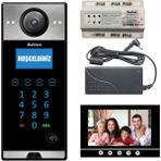 Multitek 24 Daire 7 Inç Görüntülü Diafon (Mb-12/mb-73)Siyah
