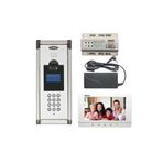 Multitek 7 Daire MB-10 Şifreli Panelli MB-73 7 inç Beyaz Görüntülü Diafon Paketi