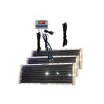 multiteknik 3 Adet Rexva 25x80 Karbon Isıtıcı Film + Dijital Termostatlı + 3 Metre 2x0.75 Kablolu