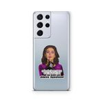 Multitronic Galaxy S21 Ultra ile Uyumlu Sana İlaç Olurum Da Tasarım Baskılı Şeffaf Kılıf