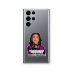 Multitronic Galaxy S24 Ultra ile Uyumlu Sana İlaç Olurum Da Tasarım Baskılı Şeffaf Kılıf