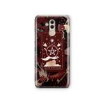 Multitronic Huawei Mate 20 Lite ile Uyumlu Tarot Kart Desenli Şeffaf Telefon Kılıfı