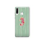 Multitronic Huawei P30 Lite ile Uyumlu Denizatı Desenli Şeffaf Telefon Kılıfı