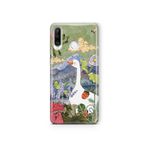 Multitronic Huawei P30 Lite ile Uyumlu Kaz ve Doğa İllüstrasyonu Desenli Şeffaf Telefon Kılıfı