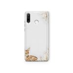 Multitronic Huawei P30 Lite ile Uyumlu Minik Geyik Desenli Şeffaf Telefon Kılıfı