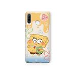 Multitronic Huawei P30 Lite ile Uyumlu SpongeBob Desenli Şeffaf Telefon Kılıfı