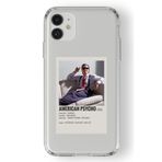 Multitronic Iphone 11 ile Uyumlu American Psycho Paralorid Poster Tasarım Baskılı Şeffaf Kılıf