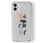 Multitronic iPhone 11 ile Uyumlu Demon Slayer 3 Tasarım Baskılı Şeffaf Kılıf