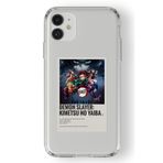 Multitronic Iphone 11 ile Uyumlu Demon Slayer Paralorid Poster Tasarım Baskılı Şeffaf Kılıf