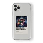 Multitronic Iphone 11 Pro ile Uyumlu Demon Slayer Paralorid Poster Tasarım Baskılı Şeffaf Kılıf