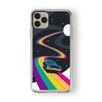 Multitronic iPhone 11 Pro ile Uyumlu Space Rider Tasarım Baskılı Şeffaf Kılıf