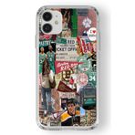 Multitronic iPhone 11 Uyumlu Boston Red Sox Tasarım Baskılı Şeffaf Kılıf