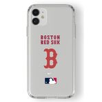 Multitronic iPhone 11 Uyumlu Boston Tasarım Baskılı Şeffaf Kılıf