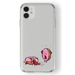 Multitronic iPhone 11 Uyumlu Donut Tasarım Baskılı Şeffaf Kılıf